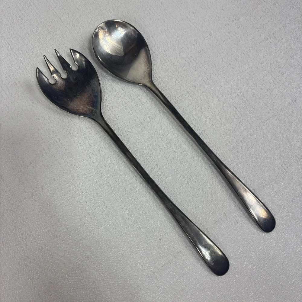 Vintage Italian Silverplate Serving‎ Utensil Set
